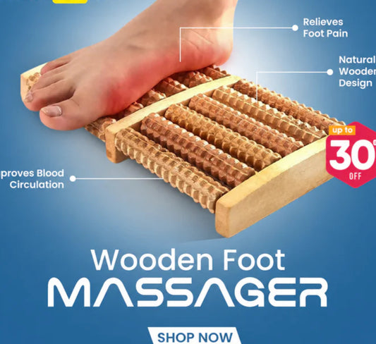 Wooden Foot Massager